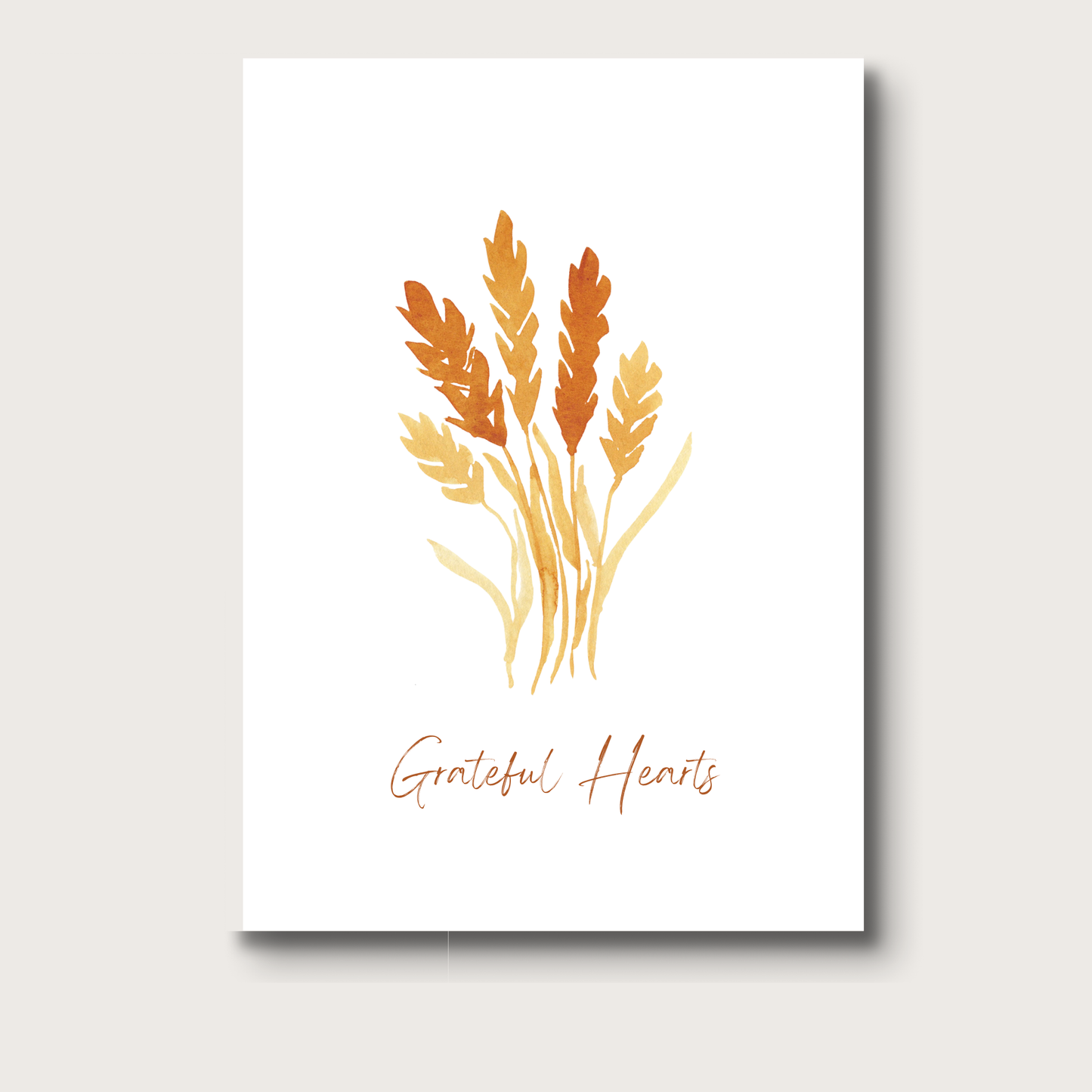 Boxed Cards - Wheat Set