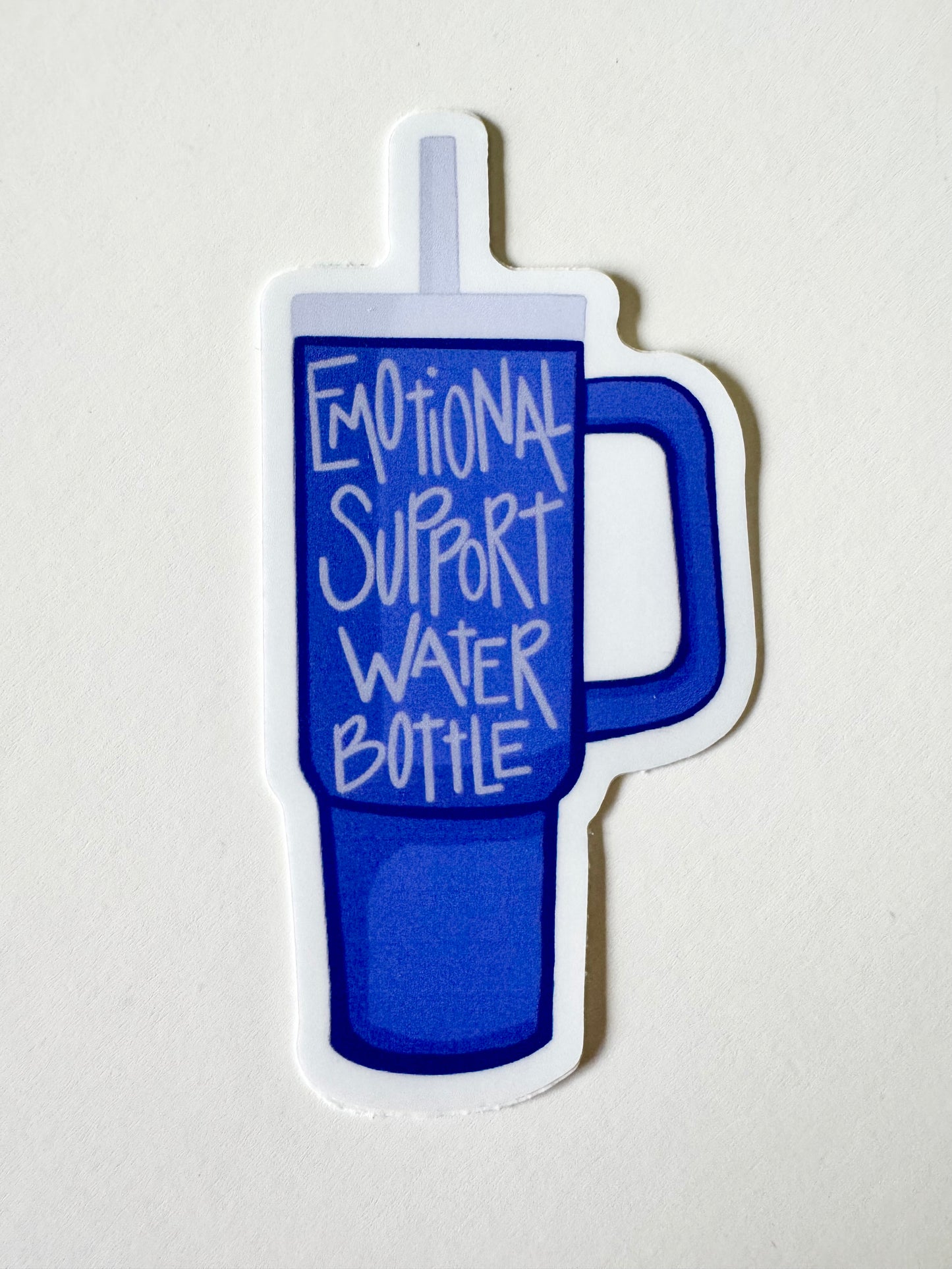 Art Sticker - Straw Water