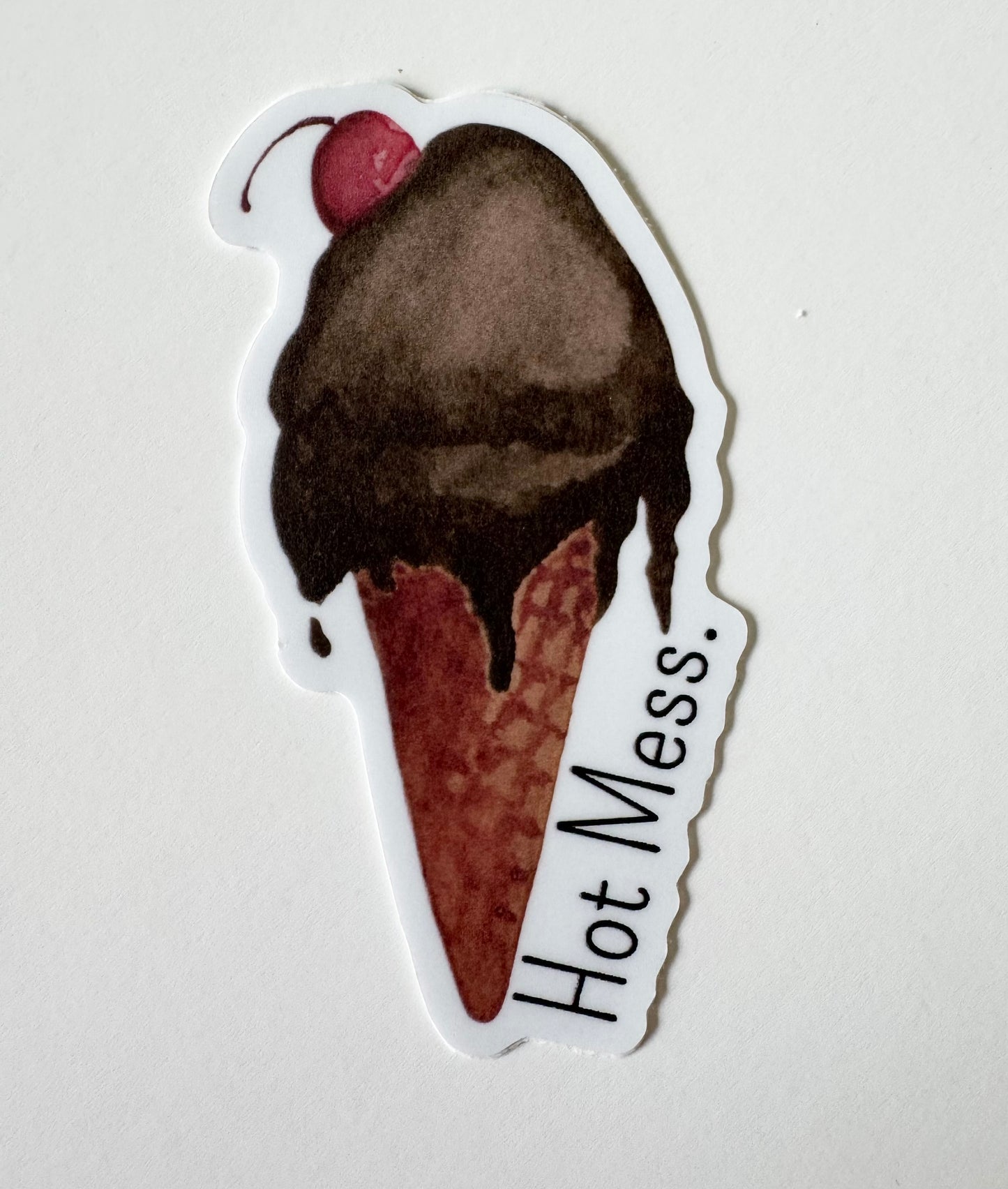 Art Sticker - Hot Mess