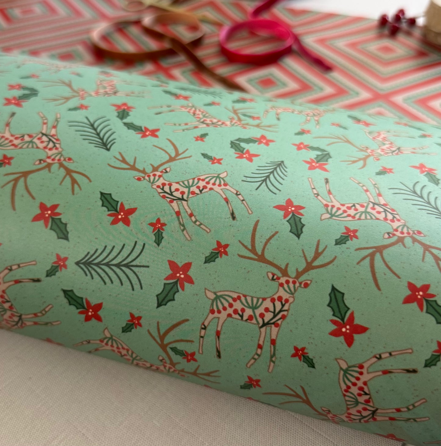 Wrapping Sheet- Woodland Deer