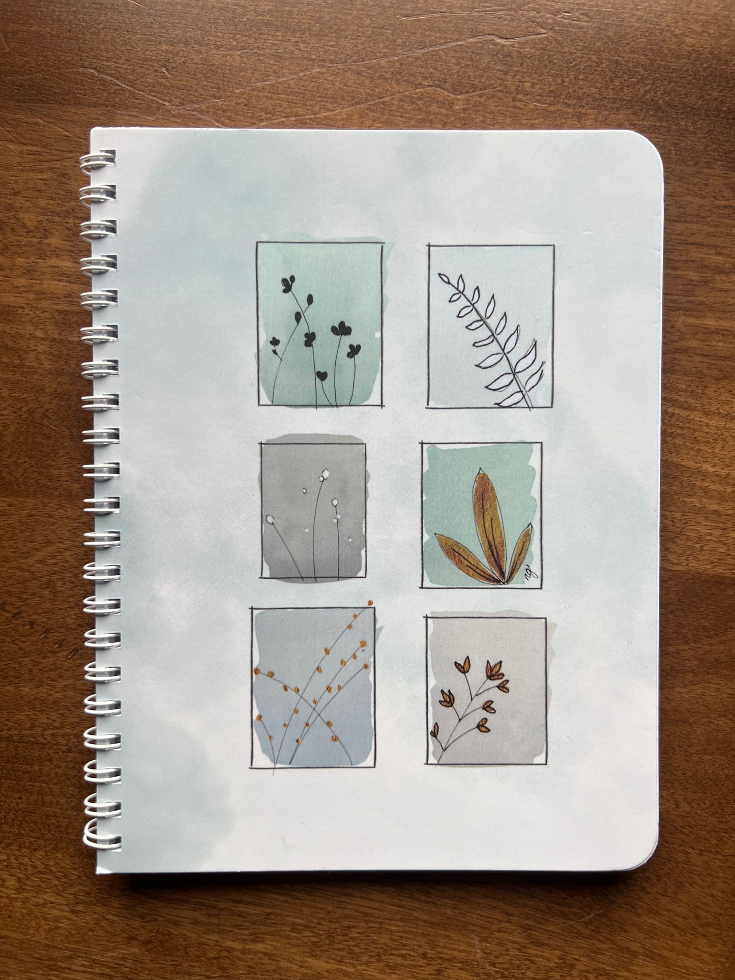Studio Notebook - Watercolor Fauna