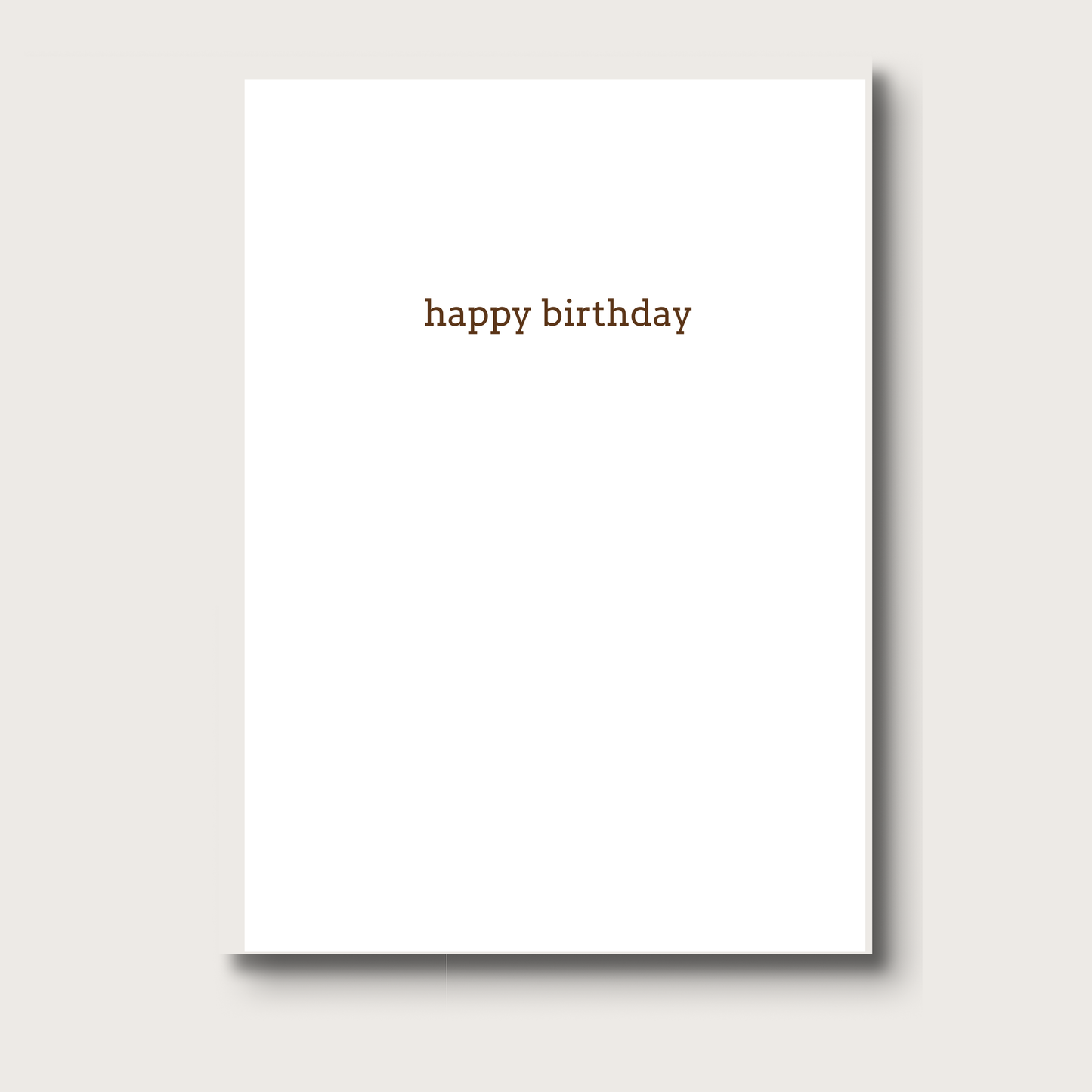 Banana Bread Birthday Greeting Card