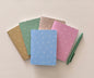 Pocket Notebook 20 pages -Ditsy Print Tan