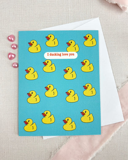 Ducking Love You Greeting Card