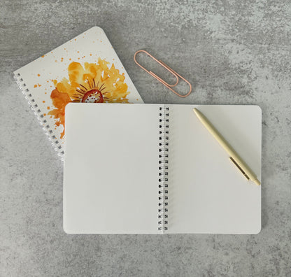 Studio Notebook-Yellow Flower