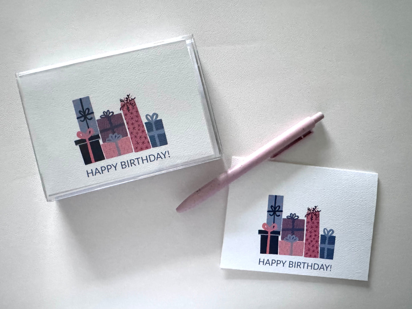 Boxed Greeting Cards: Neutral Happy Birthday Presents