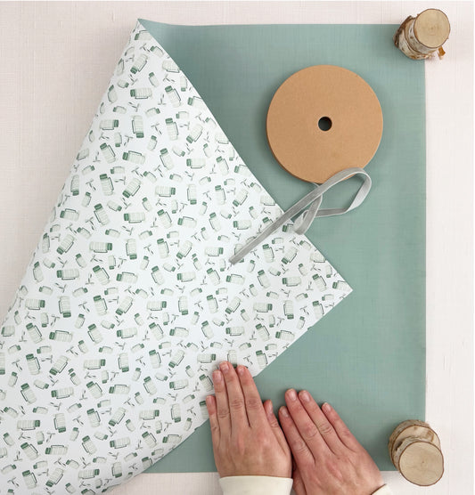 Wrapping Sheet - Winter Thermos