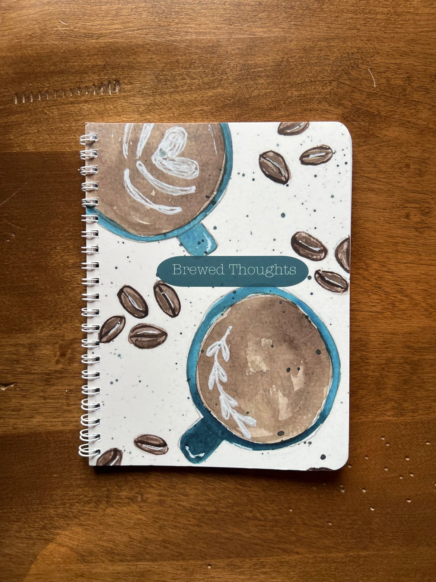 Studio Notebook- Brewed Thoughts