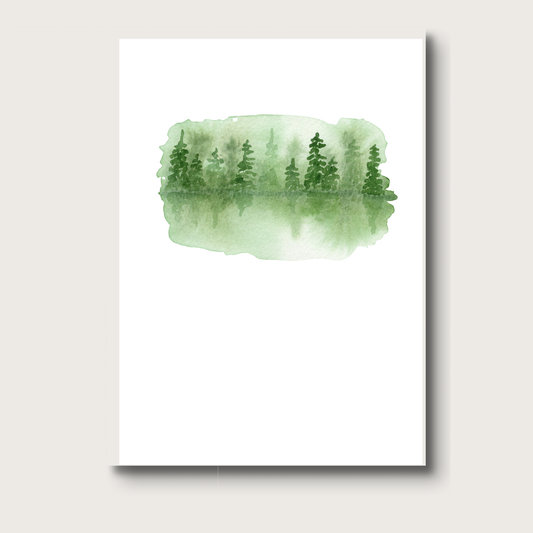 Misty Morning Greeting Card