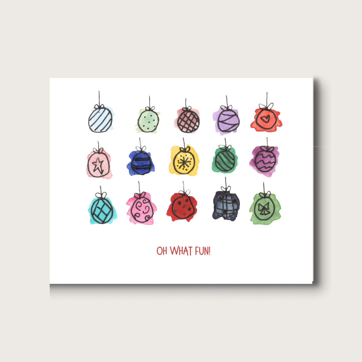 Boxed Cards -Oh What Fun!