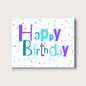 Happy Birthday- Stacked