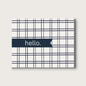 Boxed Cards - Blue Window Pane Hello