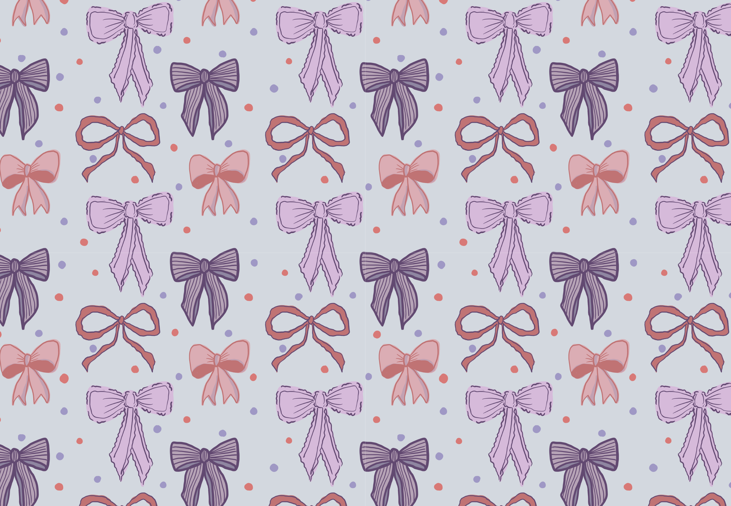 Wrapped in Bows Wrapping Paper Sheets