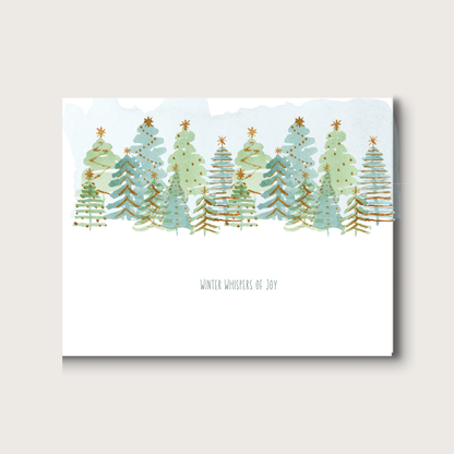Winter Whispers of Joy - Boxed Cards