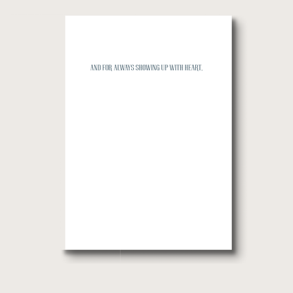 Wrapping the Year Greeting Card: Teacher Appreciation/Thank You