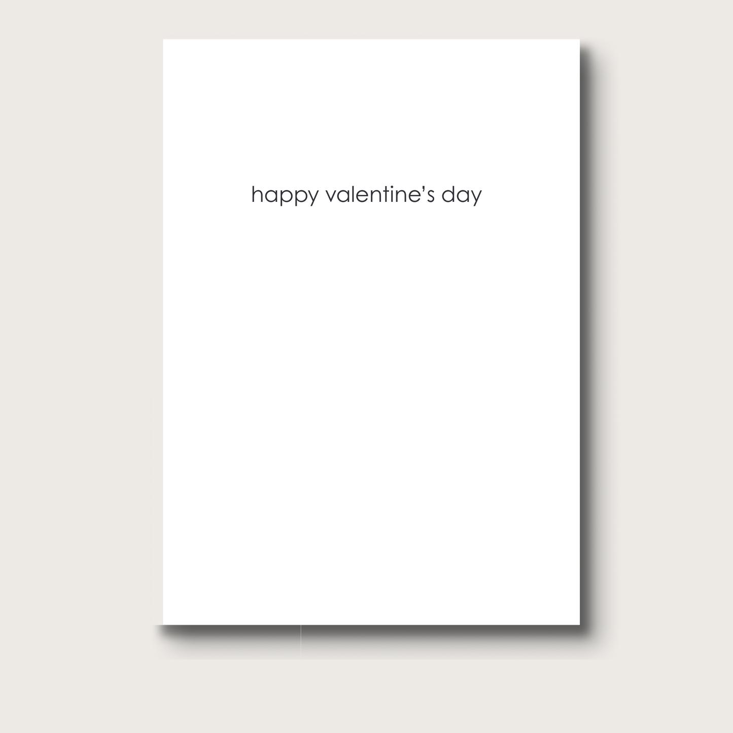 You Win Valentine's Greeting Card